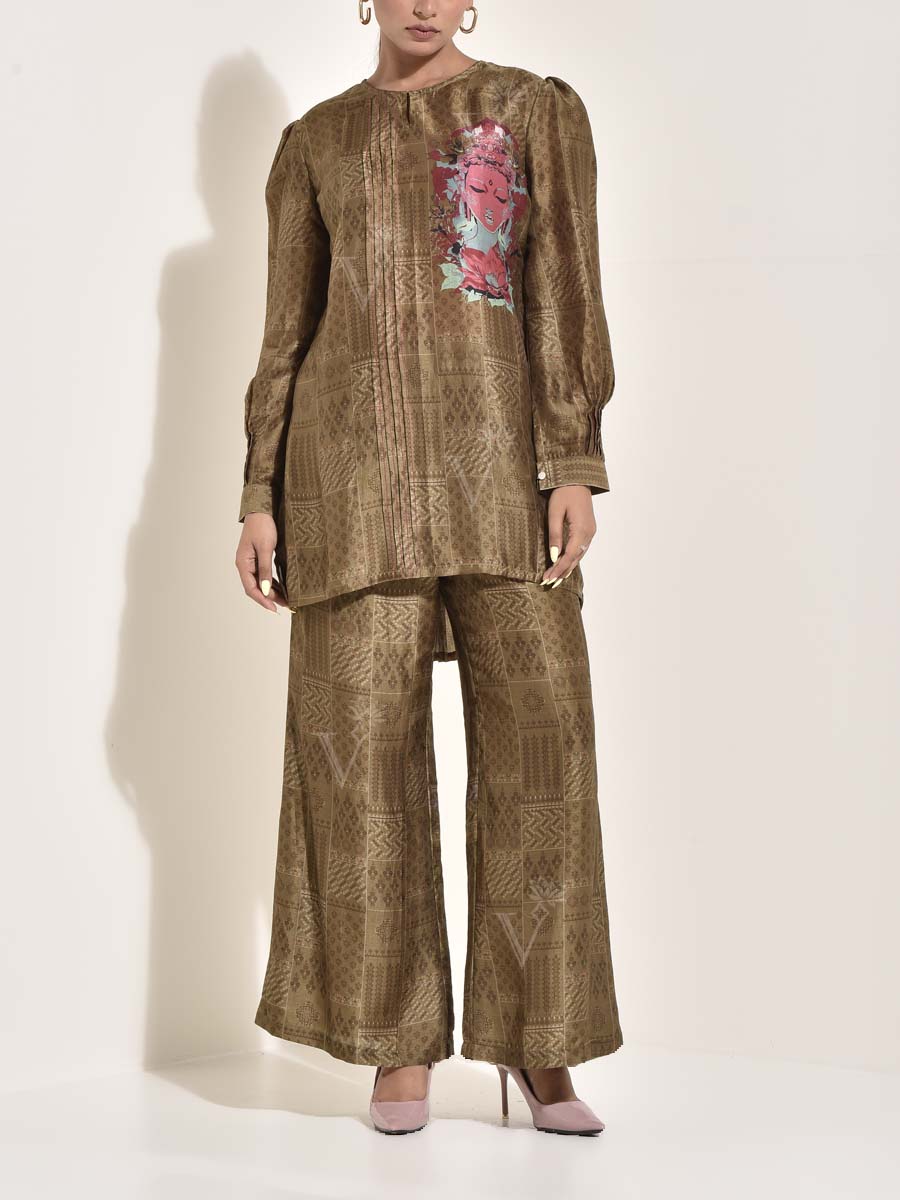 KS, DD28, MTO, green , Vasansi Silk , Co-ord Set