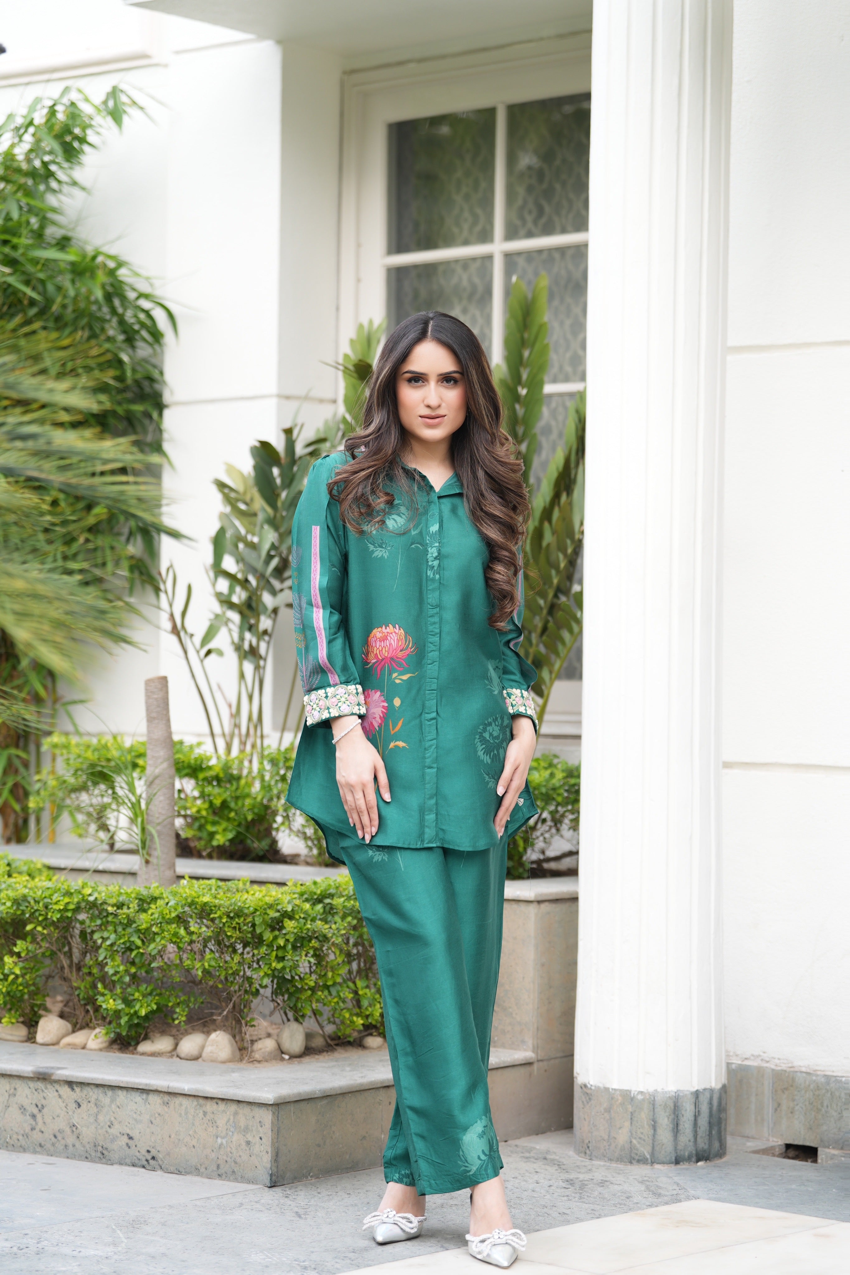 Emerald green Co-ord set