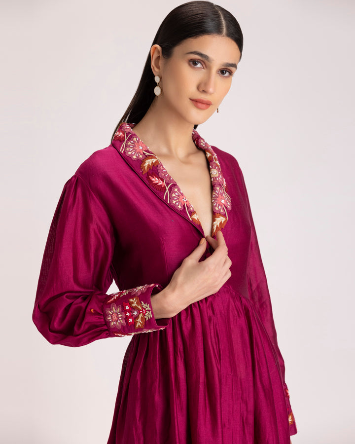 Wine Kurta