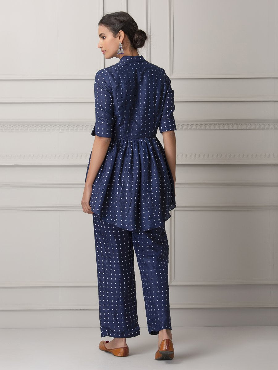 Bandhani peplum
