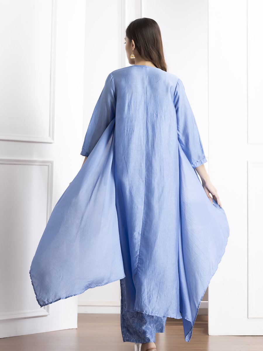 Hot seller blue jacket set