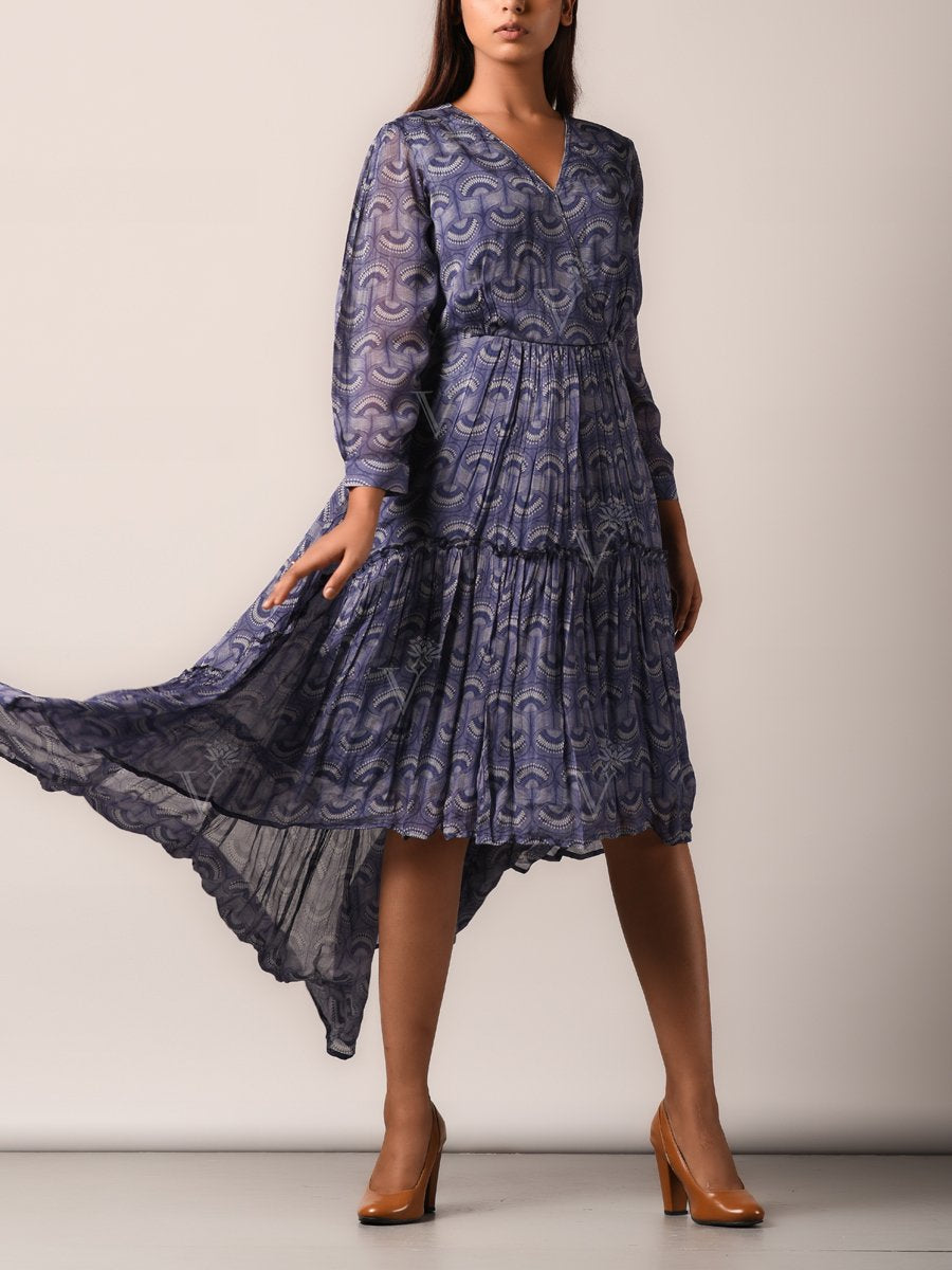 Dress, Dresses, Flowy, Light weight, Western, Westerns, Light weight, Geometrical, Printed