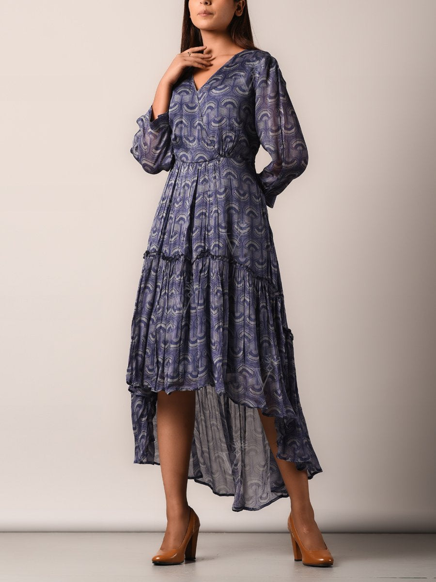 Dress, Dresses, Flowy, Light weight, Western, Westerns, Light weight, Geometrical, Printed