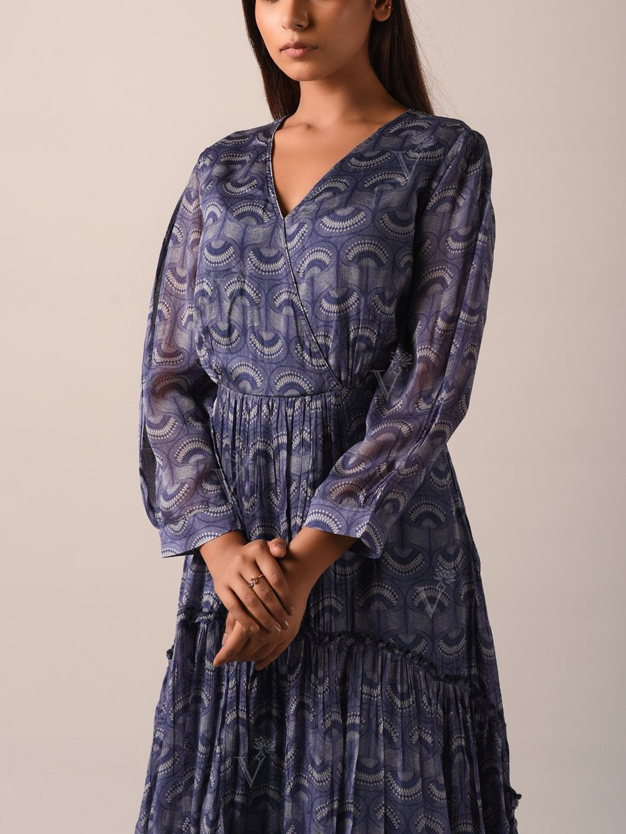 Dress, Dresses, Flowy, Light weight, Western, Westerns, Light weight, Geometrical, Printed