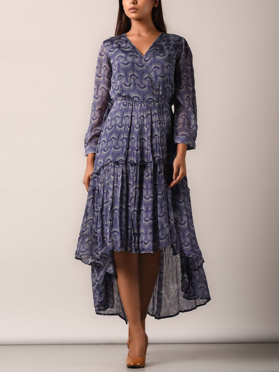Dress, Dresses, Flowy, Light weight, Western, Westerns, Light weight, Geometrical, Printed