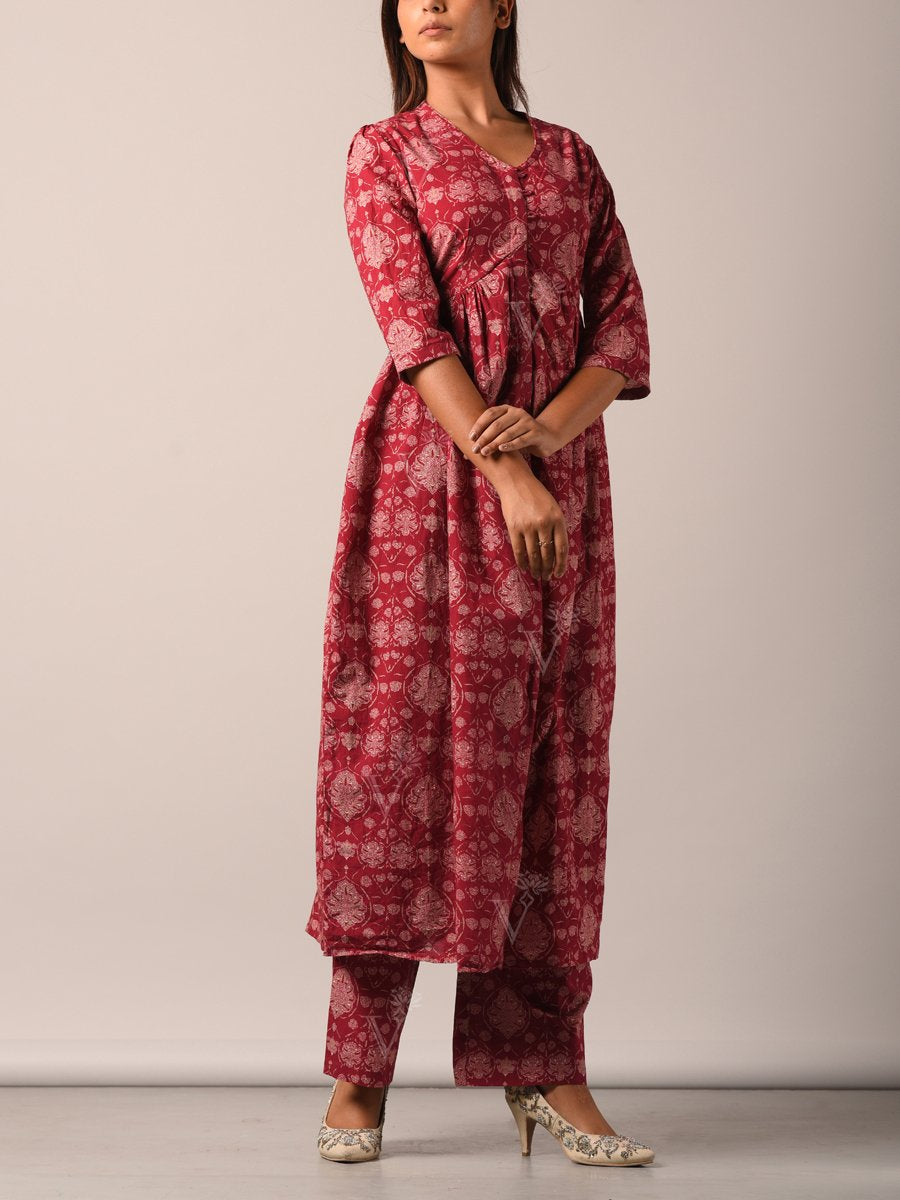 Kurta, Kurta set, Block printed, Light weight, Summer wear, Printed, Traditional, Traditional wear, Traditional outfit