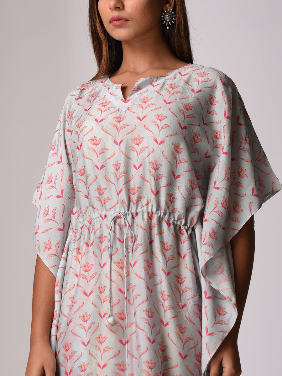 Grey Bemberg - Silk Kaftan Set