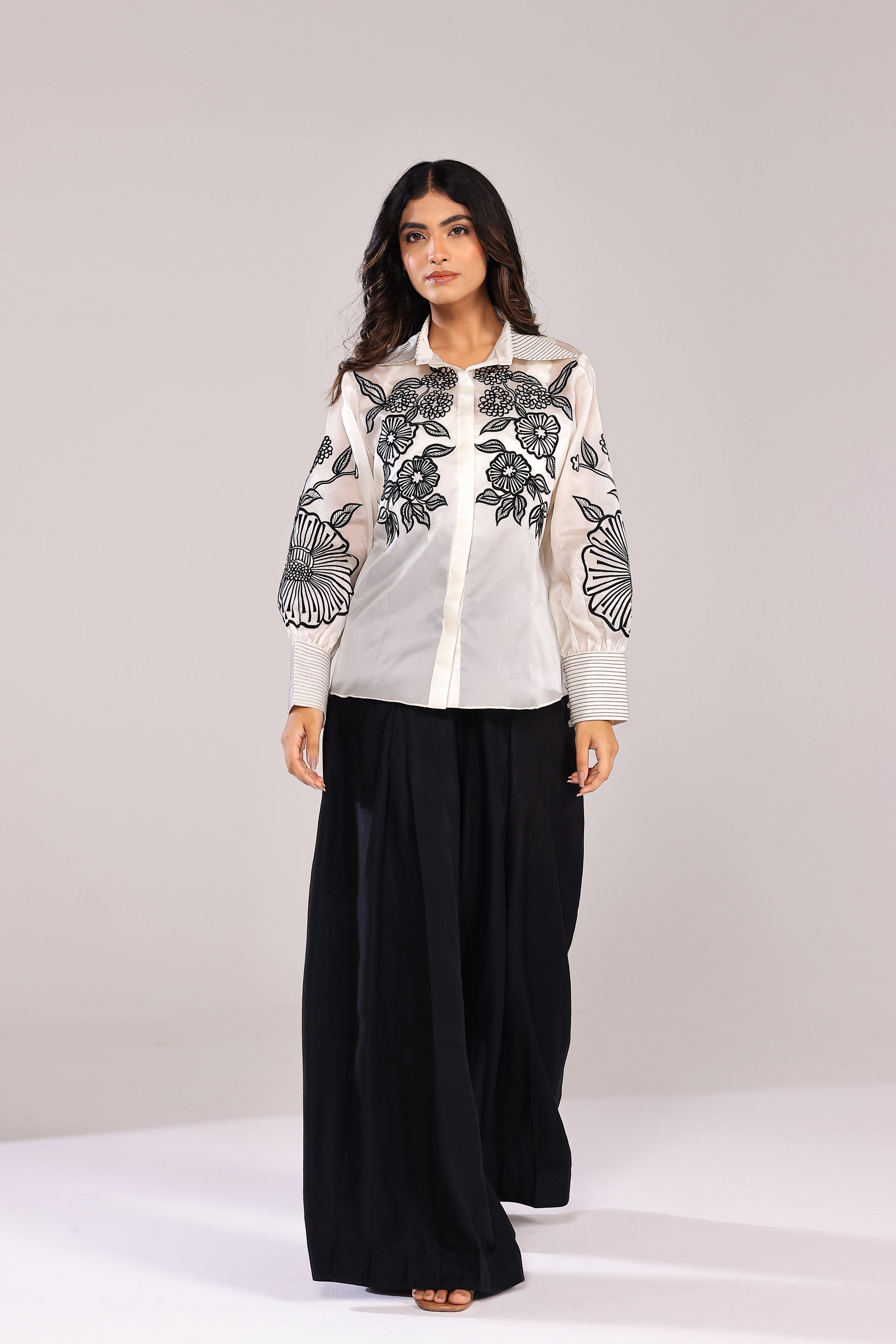 Black and white co-ord set