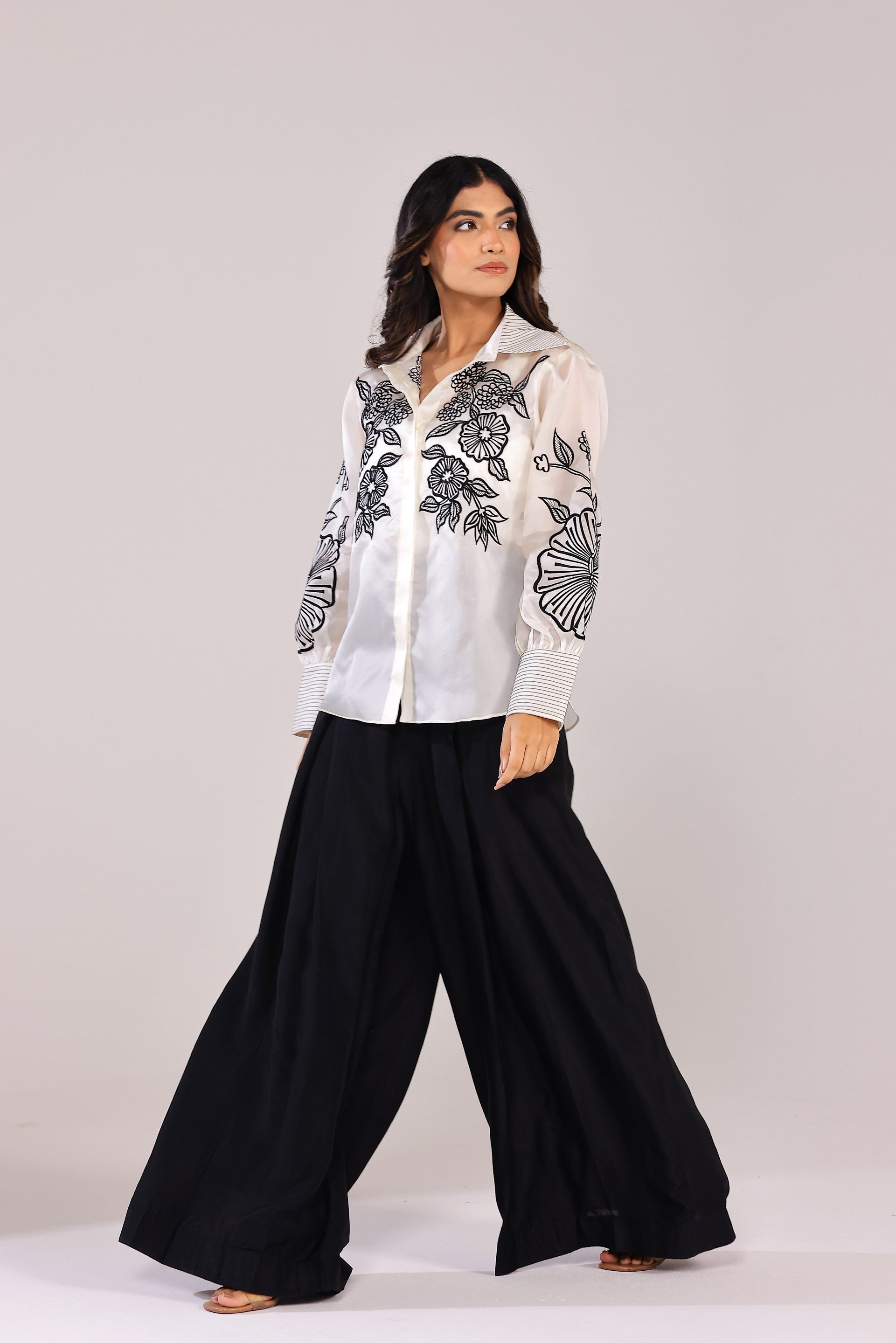 Black and white co-ord set