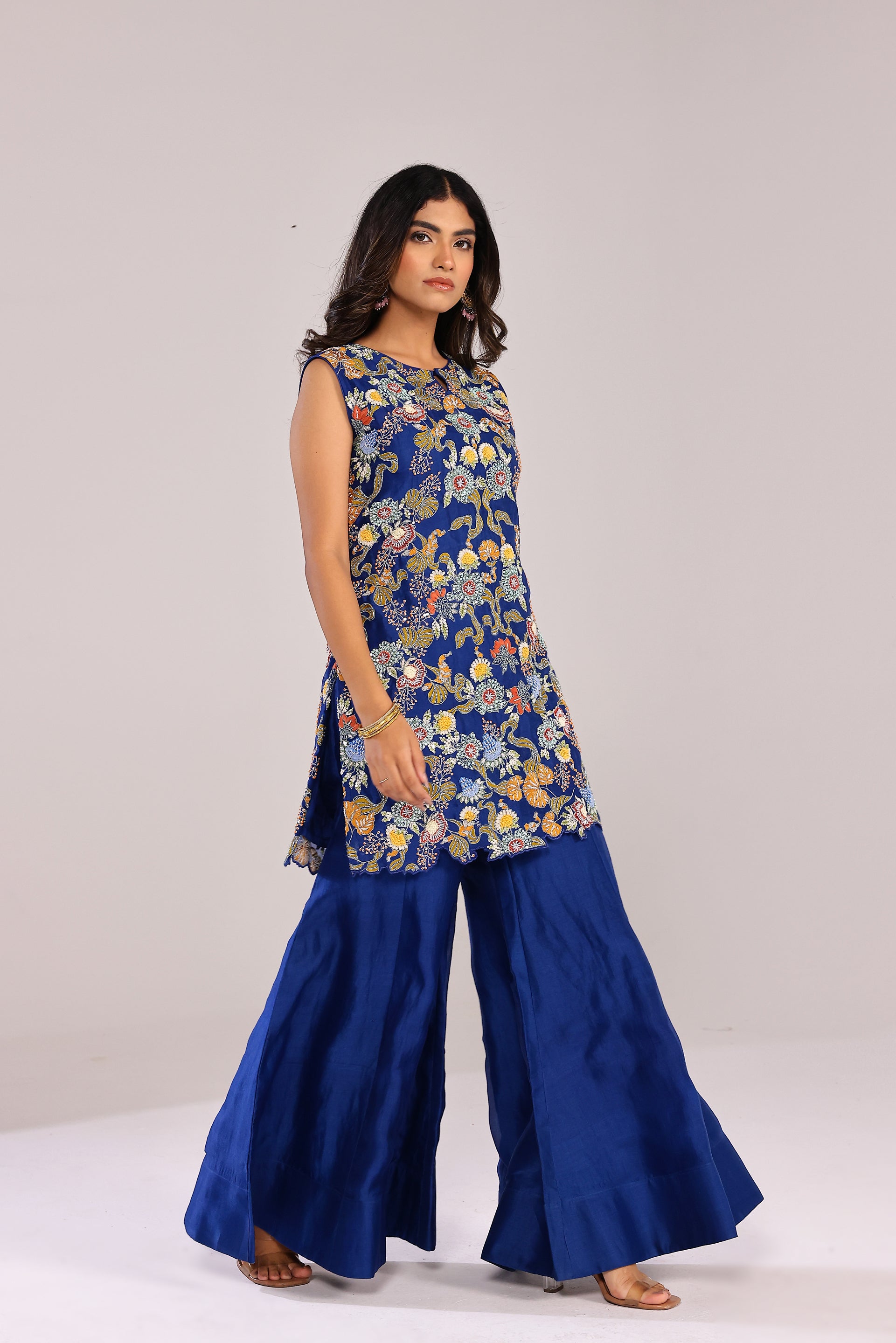 Midnight blue suit set