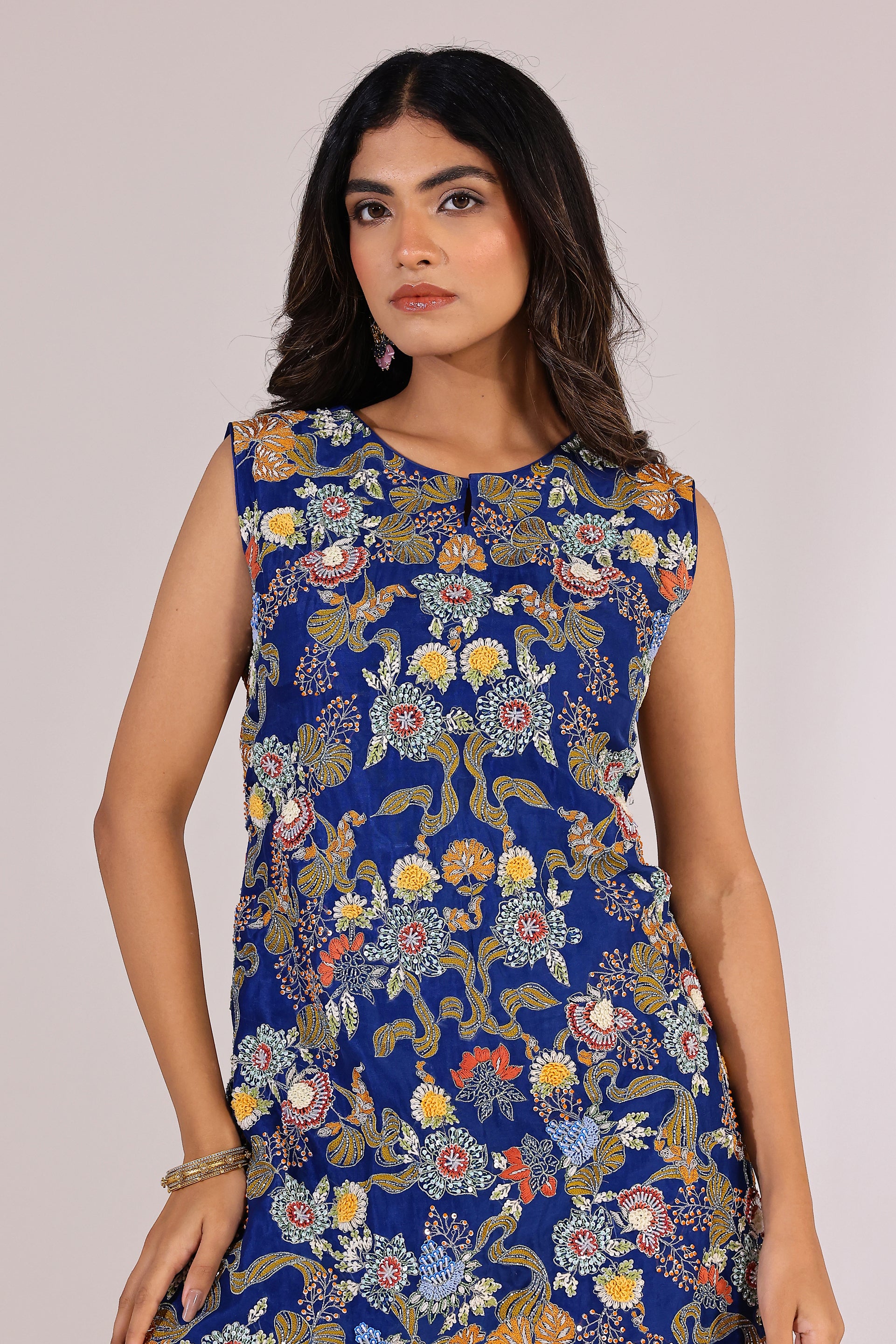 Midnight blue suit set