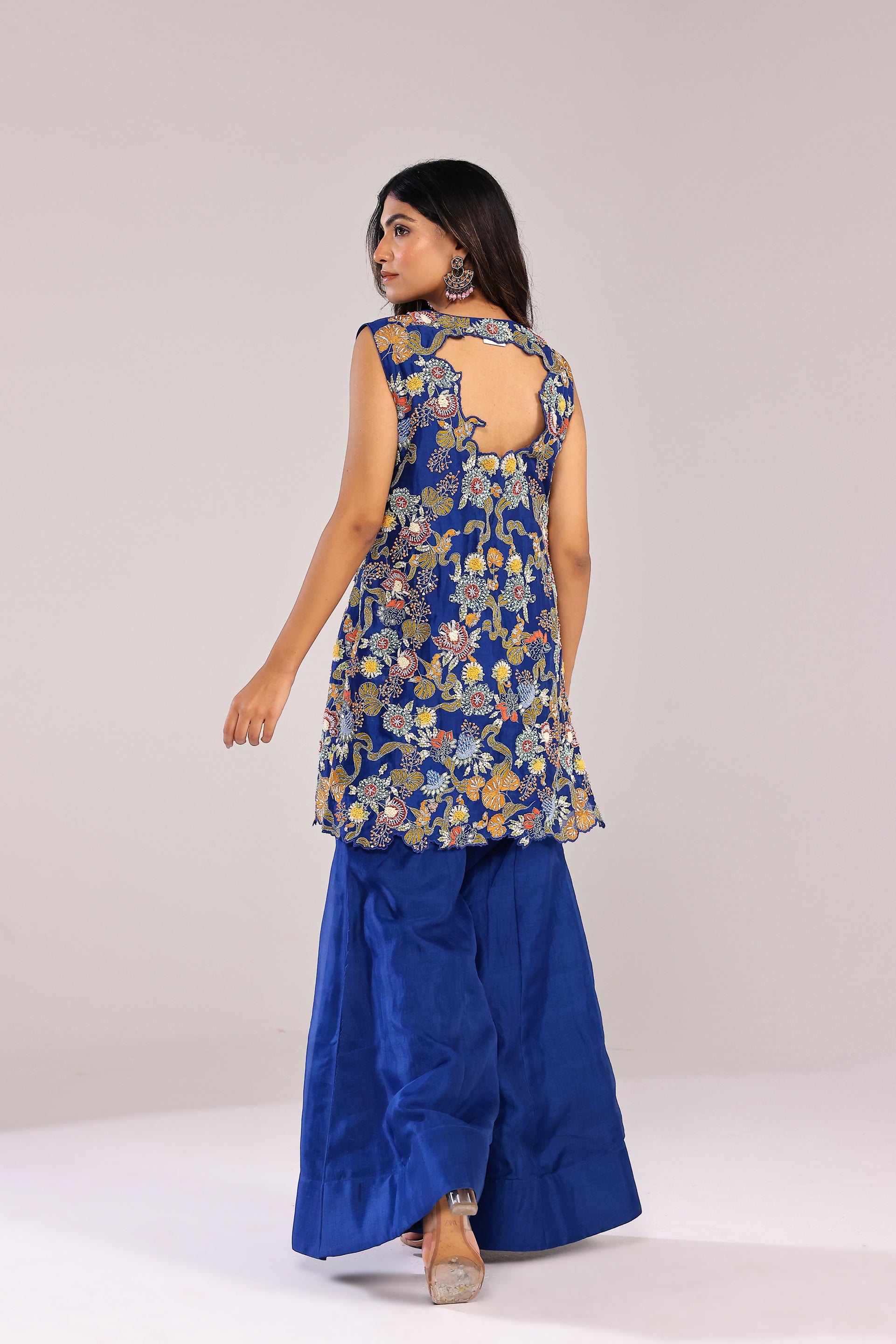 Midnight blue suit set