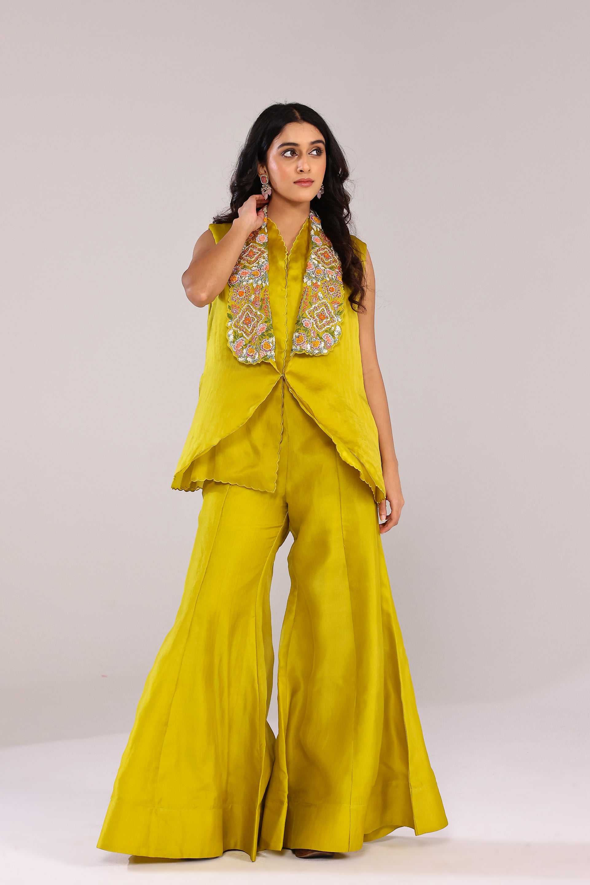 Lime green co-ord set