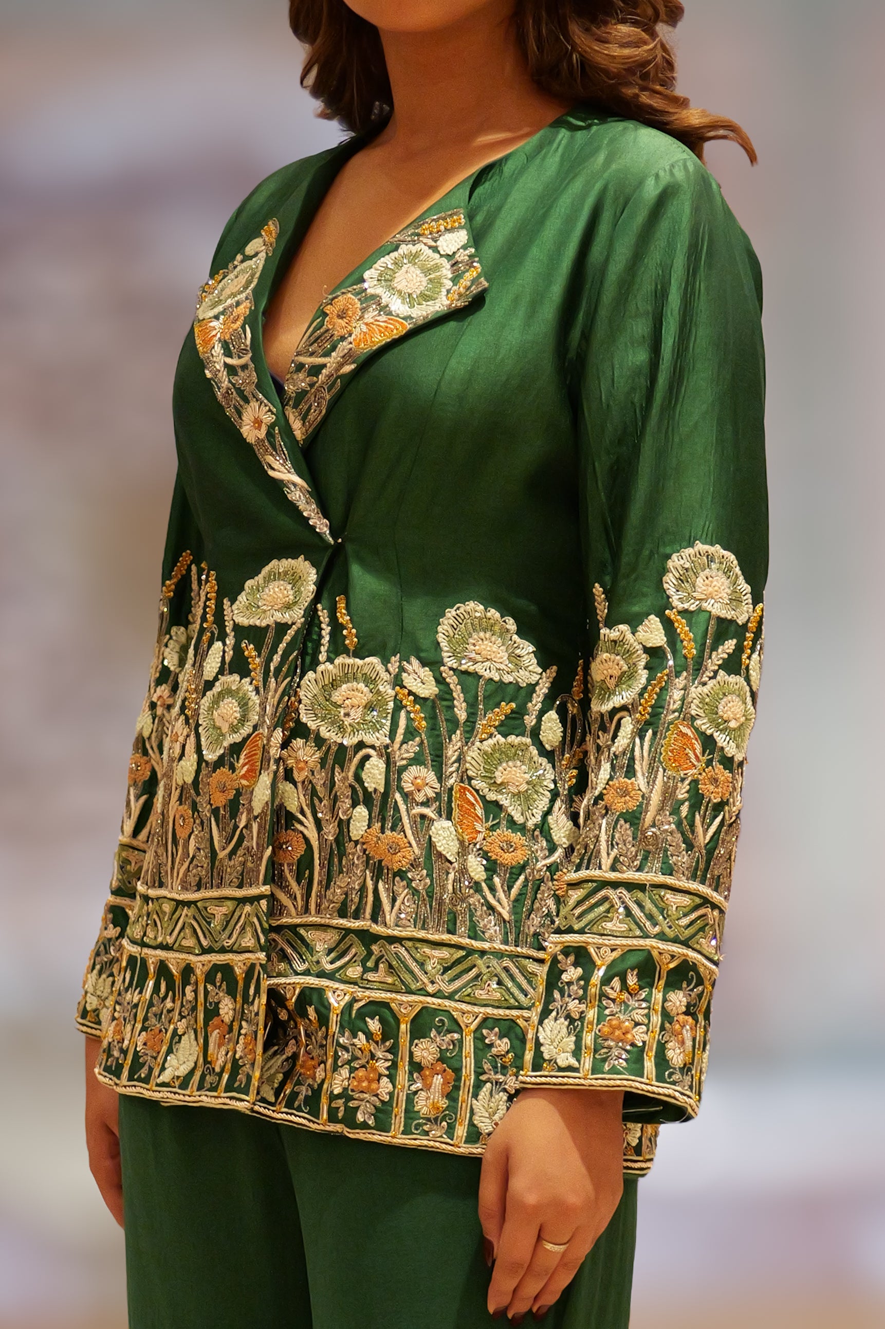 Emerald Blazer Set