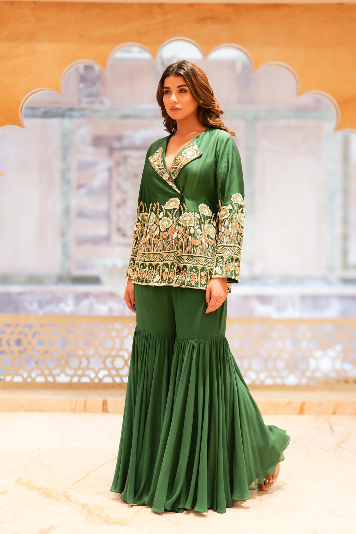 Emerald Blazer Set