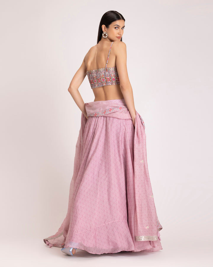 Lilac Lehenga Set