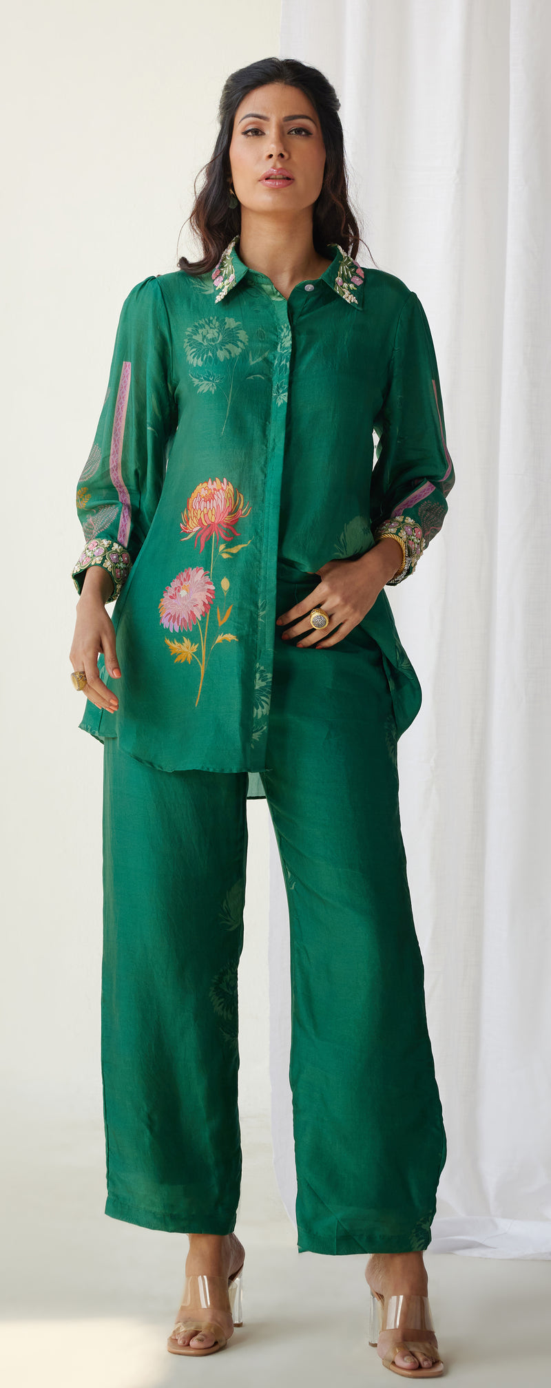 Emerald green Co-ord set