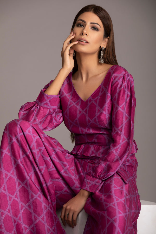 Magenta Co-ord set