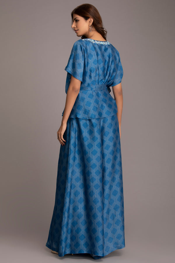 Fusion blue top pants