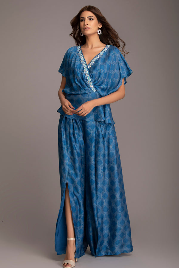 Fusion blue top pants