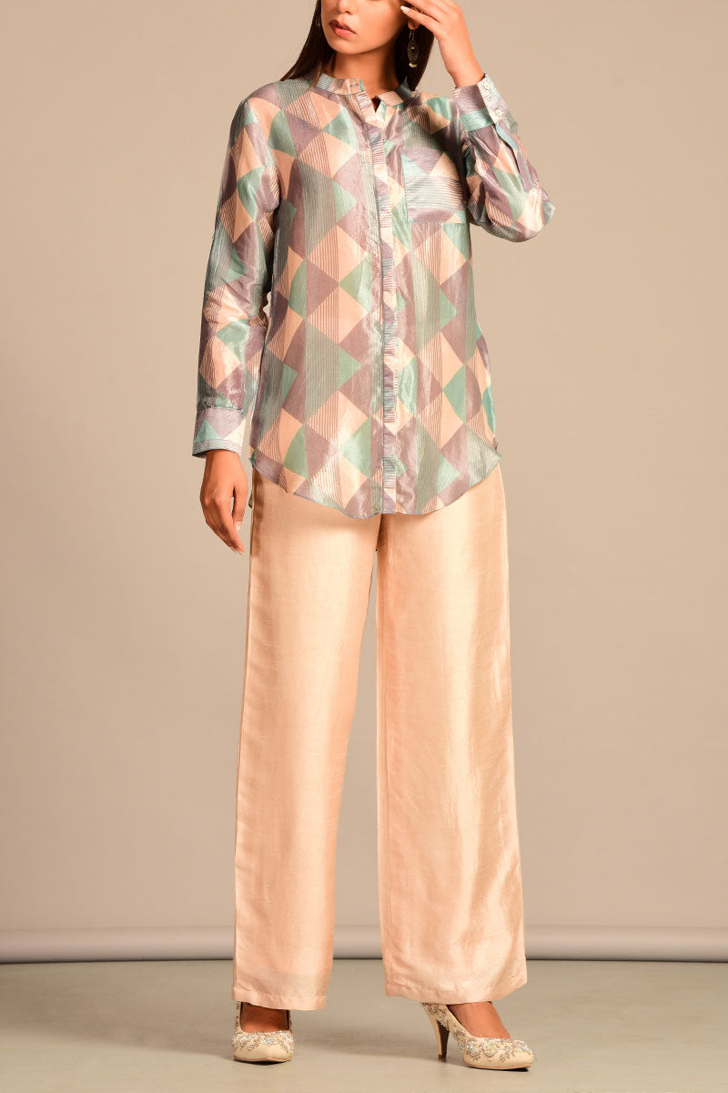 Straight fit top with pants