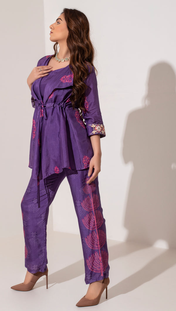 Purple Co-ord