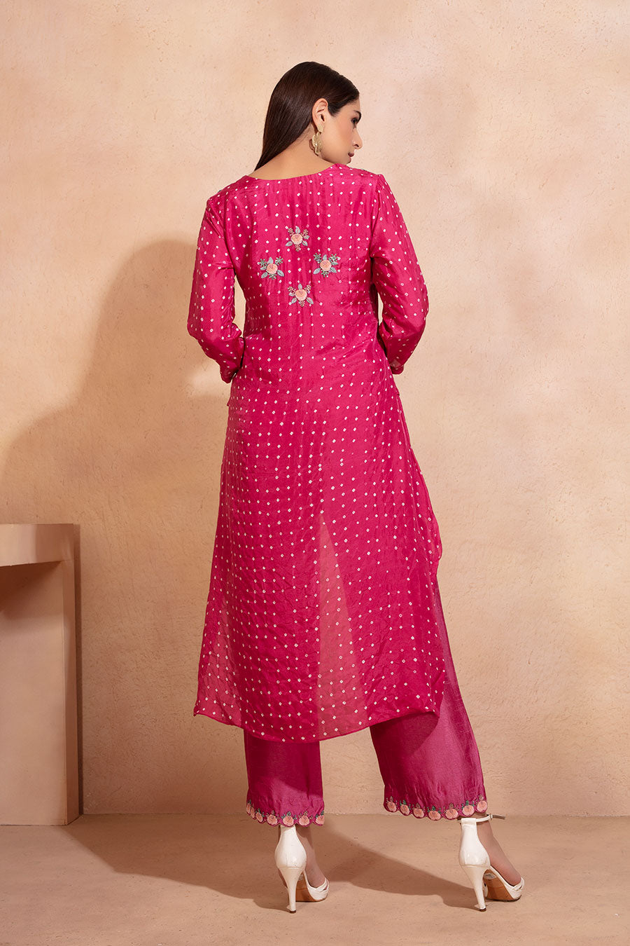Magenta tunic and pants | koashee by shubhitaa