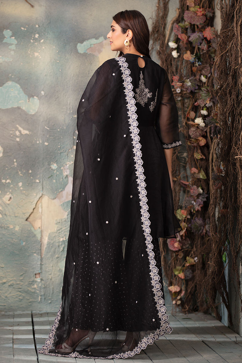 Black bandhani and tunic set