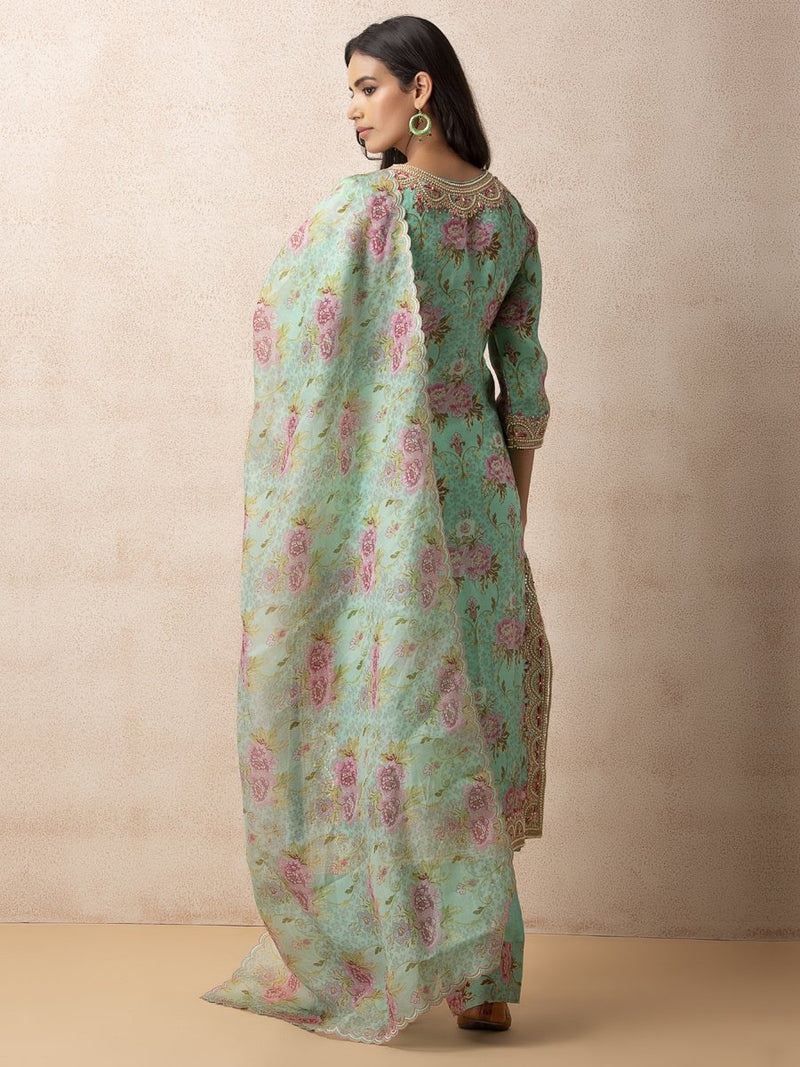 Mogra Embroidered set
