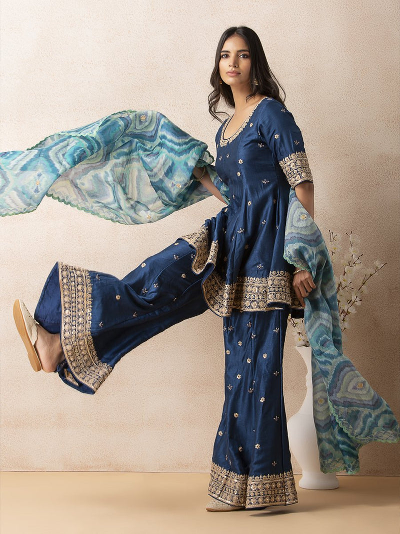 Marodi work sharara