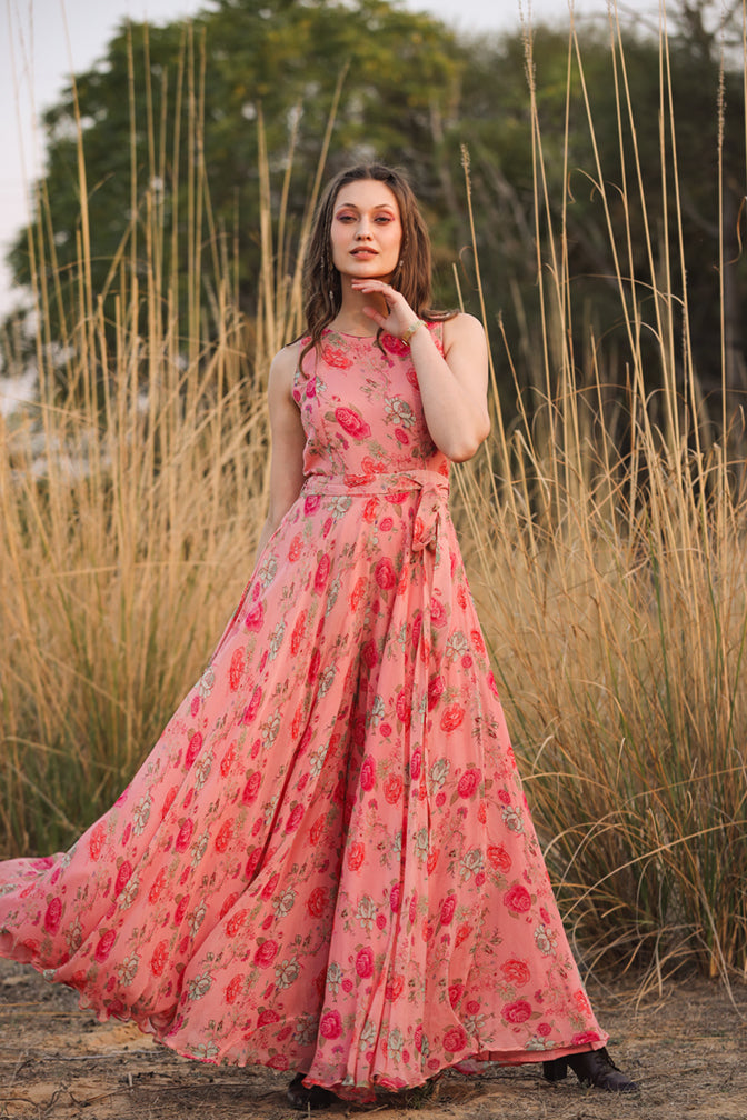 Peach Jumpsuit