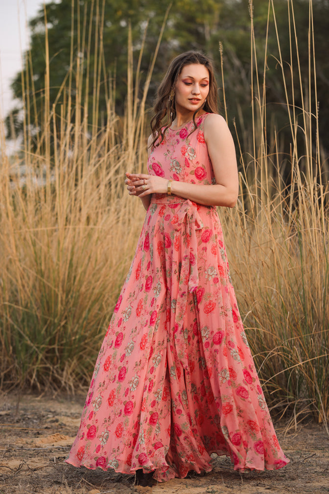 Peach Jumpsuit